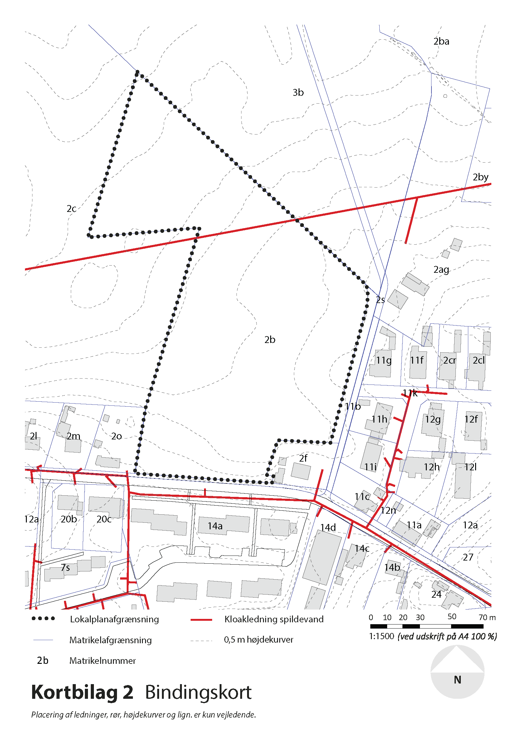 Kortbilag 2 - Bindingskort