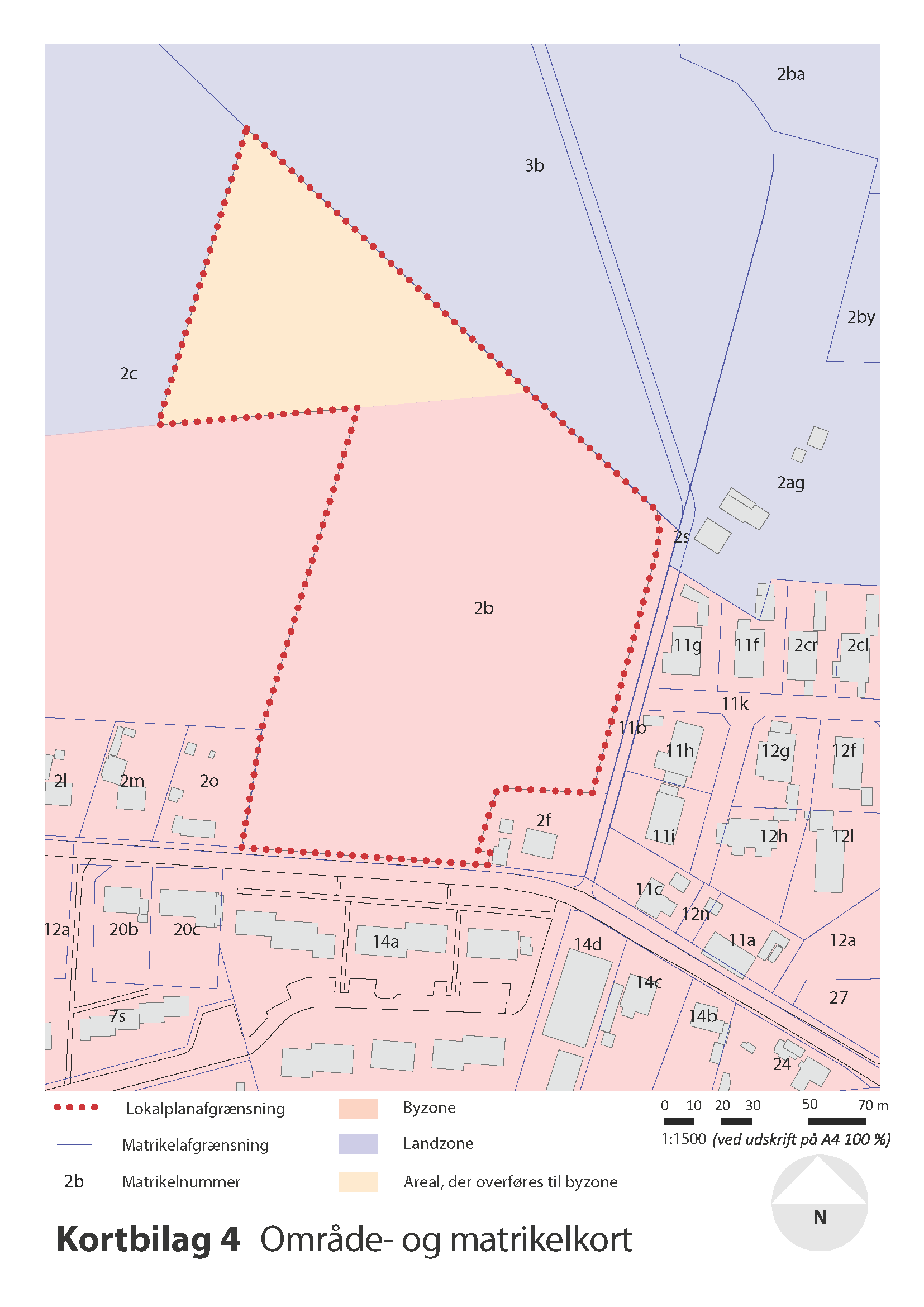 Kortbilag 4 - Område- og matrikelkort
