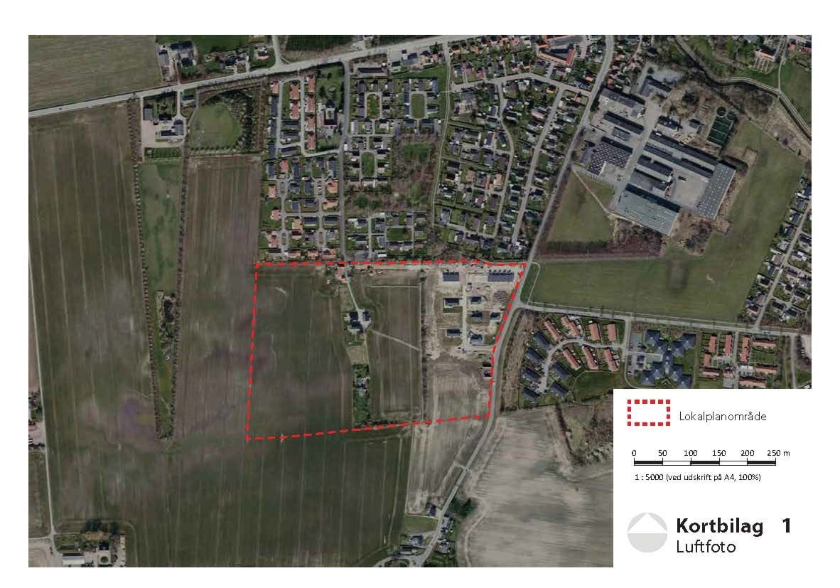 Kortbilag 1 - Luftfoto