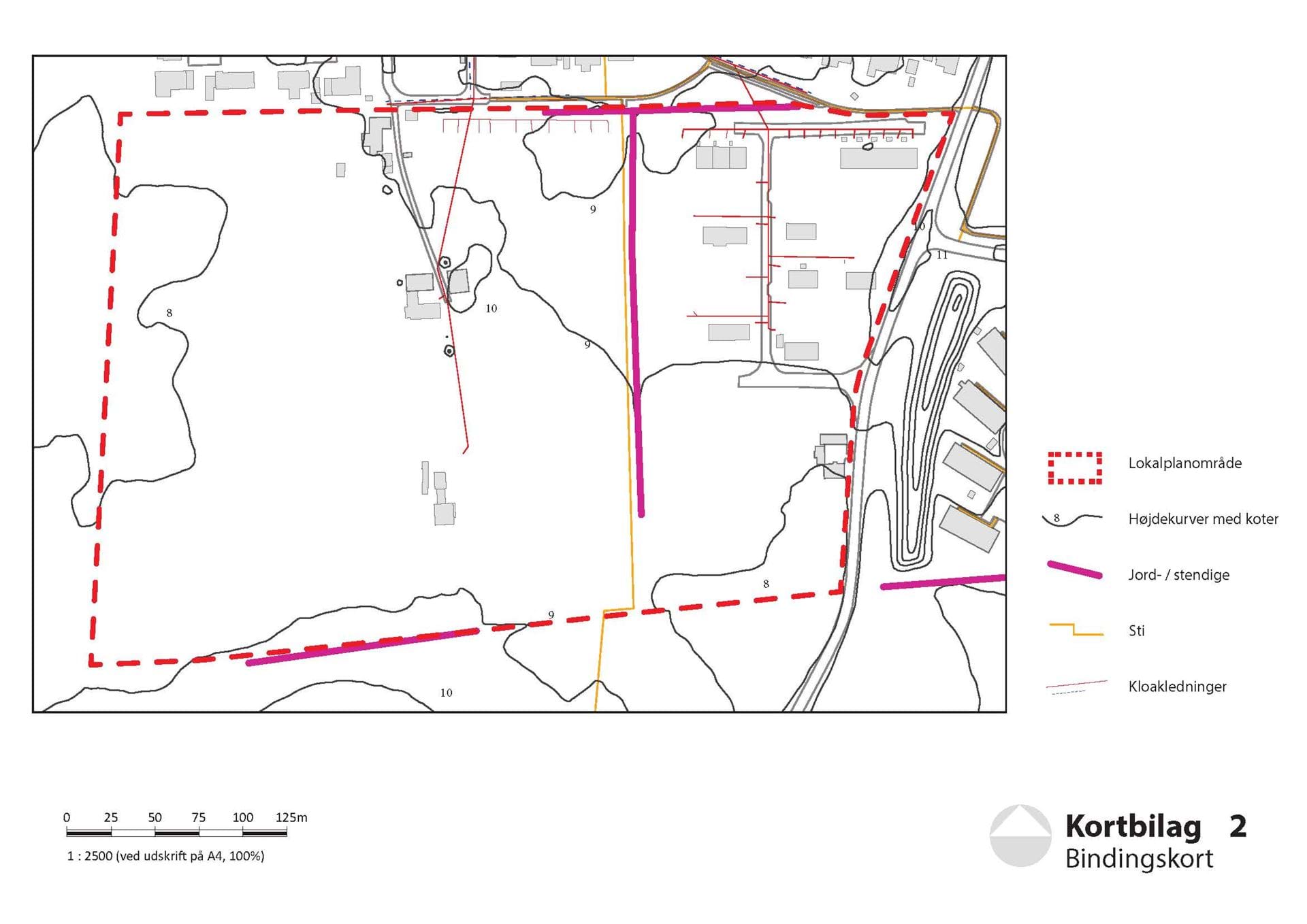 Kortbilag 2 - Bindingskort
