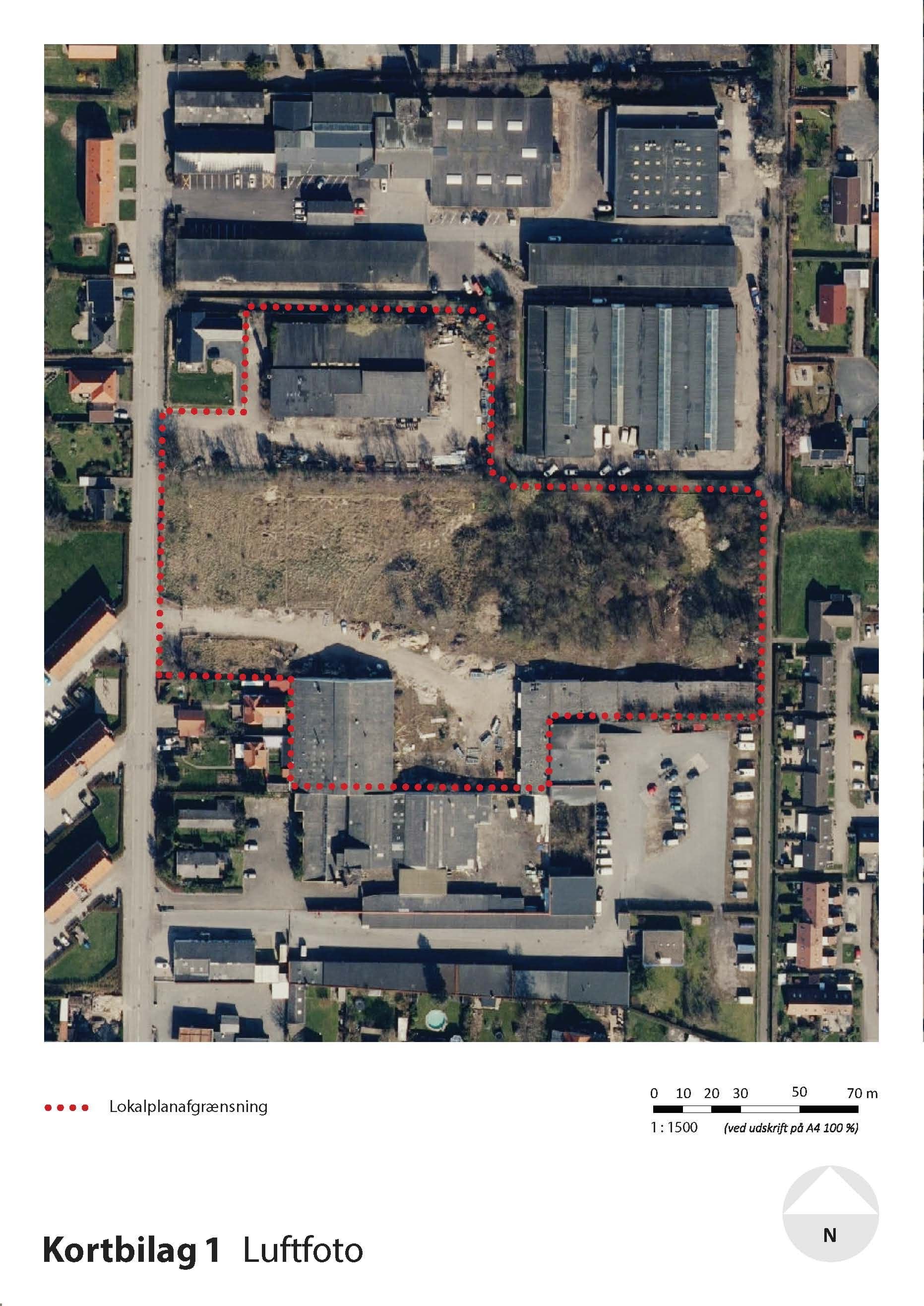 Kortbilag 1 - Luftfoto