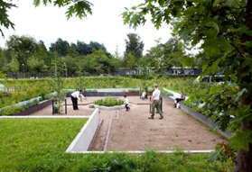 Eksempel på opholdsareal